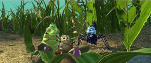 Bugs from A Bug's Life Juggling