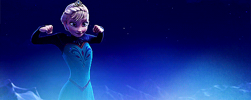 Elsa blasting frost